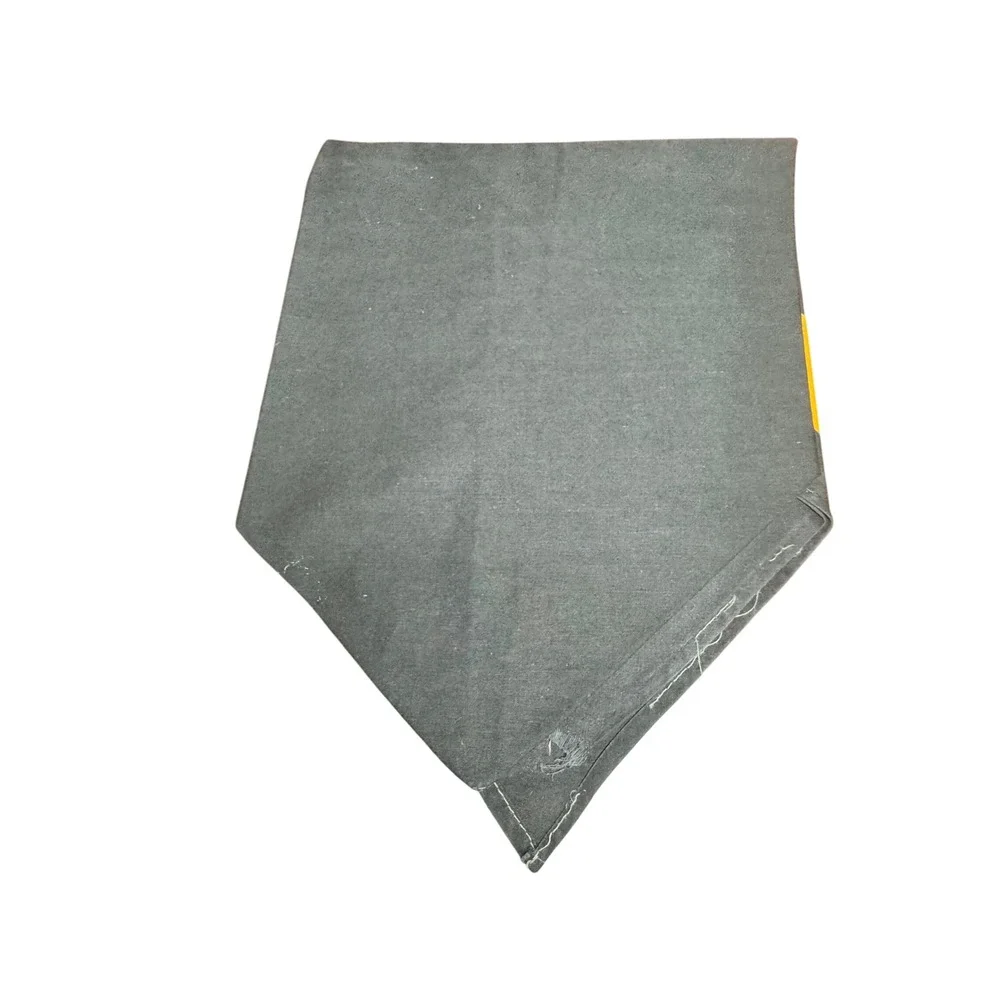 Vintage BSA Explorer Scout Neckerchief Green Gold Boy Scouts Uniform Scarf 1970 - Picture 3 of 9